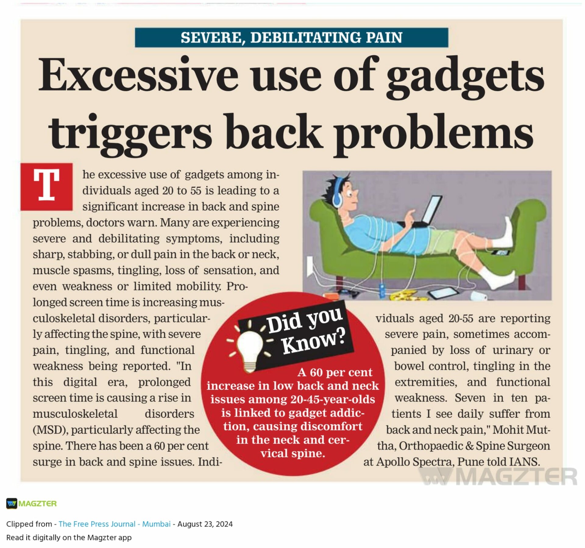 Dhairyaa Speciality Clinic - ENT and SPINE|bibwewadi,Pune